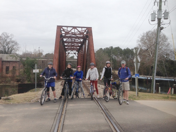 Augusta bike trails daytrip Savannah biking 